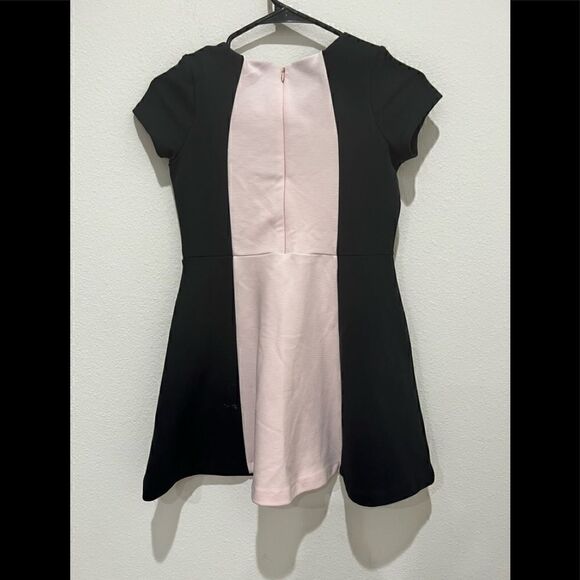 Baker By Ted Baker Girls Size 8-9 Colorblock Dress Fit Flare - Picture 2 of 3